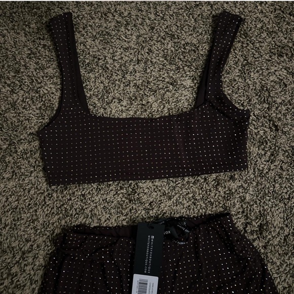 White fox embellishment set - Picture 3 of 3